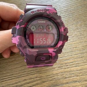 Casio G-Shock Purple and Pink Camo Digital Watch